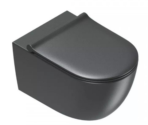 Catalano Sfera muszla WC wisząca Silentech czarny mat 0511550022