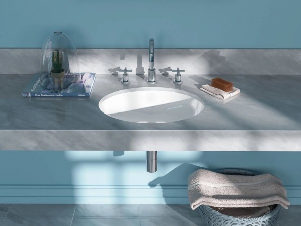 Catalano Canova Royal Umywalka podblatowa 57x42 cm biała 1SO5700/0727570001 