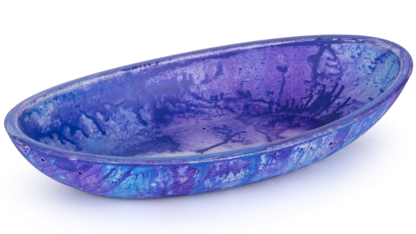  S.V.I.S. Design MISKA 19 CM ORION BASIC - FANTASIA FIOLETOWY I NIEBIESKI, LAKIER MATOWY