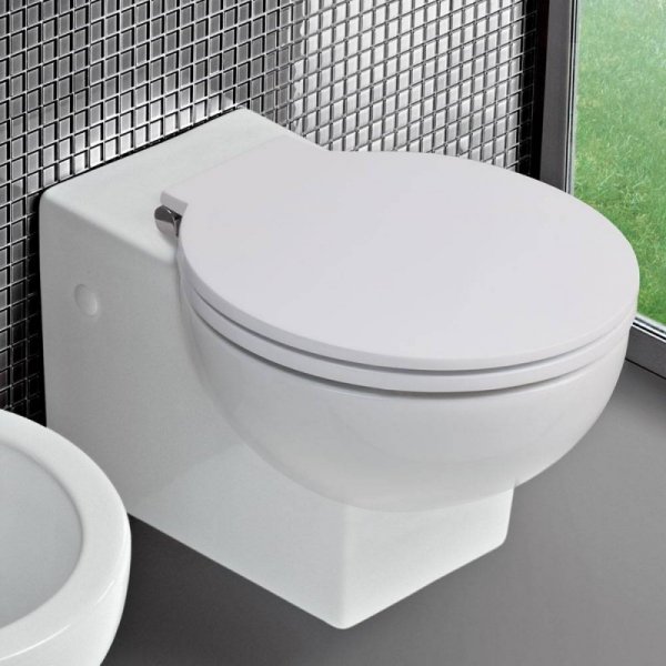 Hatria You&amp;Me Deska sedesowa wolnoopadająca biała YXXZ01