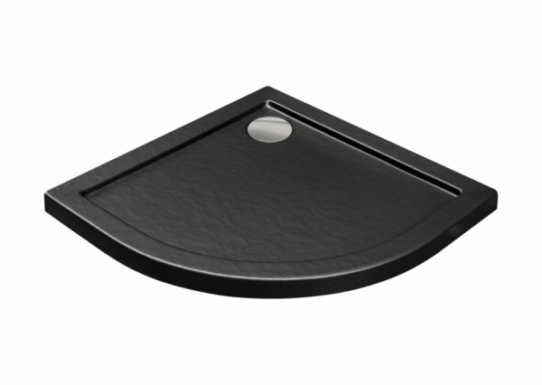 Besco Aron Stone Effect New brodzik półokrągły 80x80 BAA80NRCN