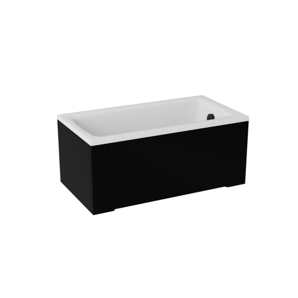 Besco Talia Black obudowa do wanny czarny mat OAT110PKC