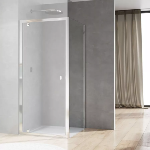 Ronal Sanswiss Arelia ścianka prysznicowa 100 cm boczna do drzwi srebrny polerowany D20F11004007