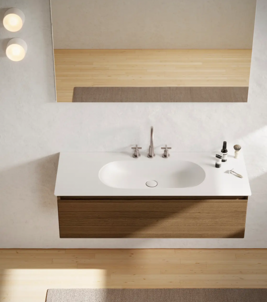 Catalano SFERA 100x50 umywalka prostokątna czarny mat 1100HZNS/0521010022