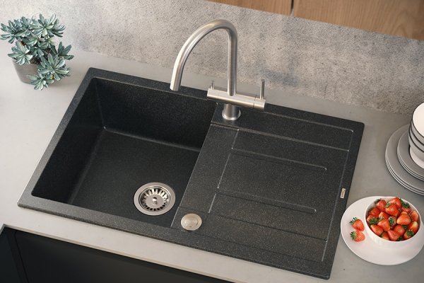 QUADRON CAREN bateria kuchenna trójdrożna stalowa 3623512BS