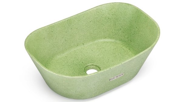 S.V.I.S. Design UMYWALKA 50 CM LIBRA BASIC - SPLASH ZIELONY, LAKIER MATOWY