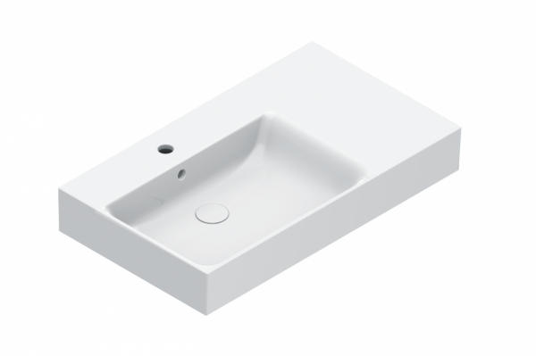 Catalano PREMIUM umywalka 80x47 komora lewa z/o biały połysk 0220841001