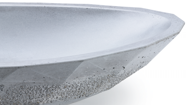 S.V.I.S. Design UMYWALKA 60 CM DIAMOND SEDIMENT - JASNOSZARY, BEZ DEKORU, BEZ LAKIERU