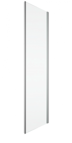 Ronal ścianka boczna 80x200 cm, szkło przezroczyste, profile biały TOPF20800407