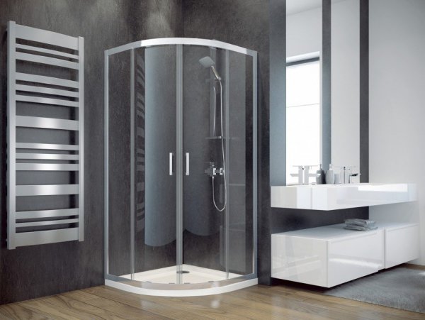 Besco Modern kabina półokrągła 90 x 90 MP90185C