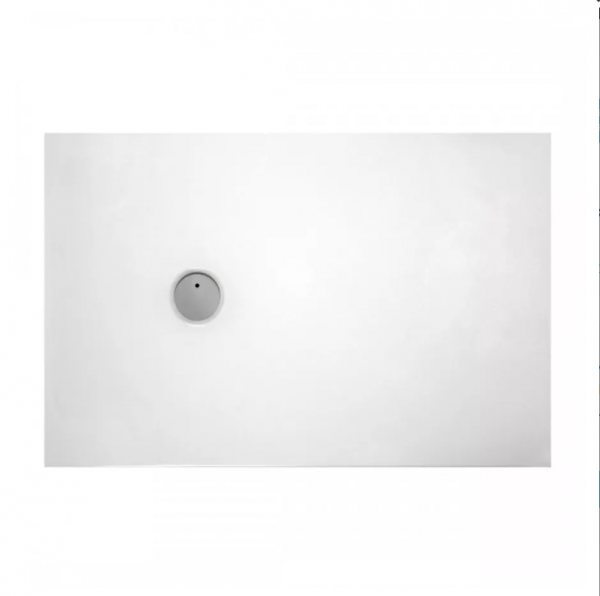 RONAL PLANOR Brodzik prostokątny 1000x800 biały błyszczący W34AS10008004