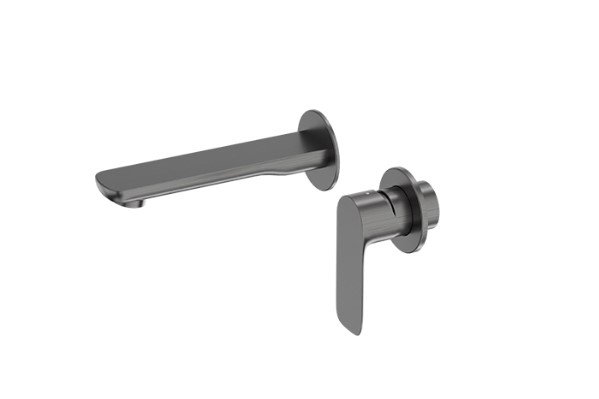 Lavita Bateria umywalkowa podtynkowa Spark Gunmetal 5900378341277