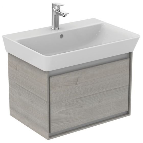 Ideal Standard Connect Air Szafka pod umywalkę Cube 58 cm jasnoszare drewno E0847PS