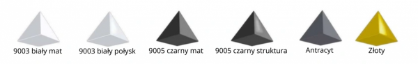 Termix MOKKA Grzejnik łazienkowy drabinkowy 70/53 grafit / antracyt MOKKA7053AN