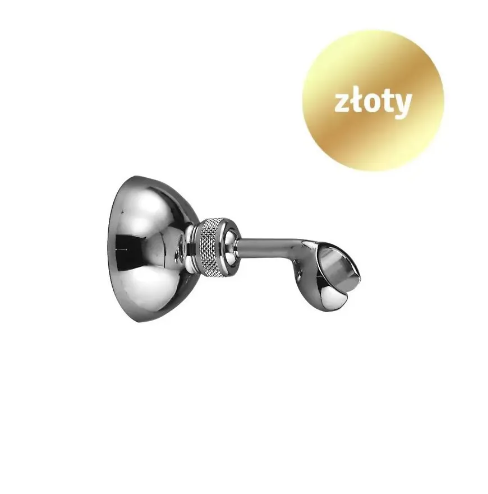 Giulini Giovanni uchwyt prysznicowy retro złoty 1560/ZŁ