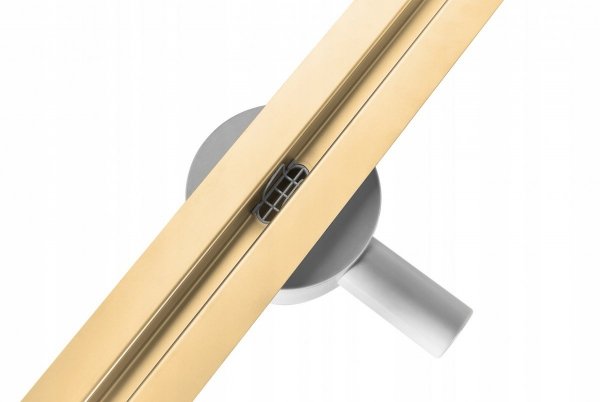 VCX odpływ ścienny SUPER SLIM 90cm złoto szczotkowane LSSG900 MAGAZYN 24H