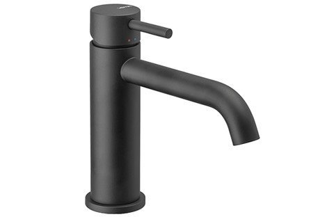 Vema Maira bateria umywalkowa czarna z korkiem V27011/K/CZAR