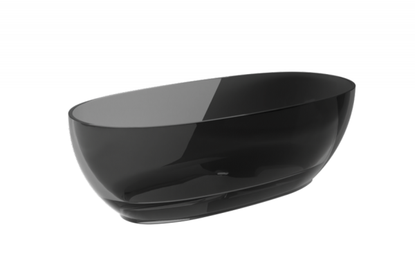 Besco Mexa Carbon Grey wanna wolnostojąca 170 maskownica czarny mat WAM170CGB