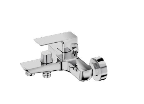 Lavita Bateria wannowo - prysznicowa Aquila Chrome 5900378342847