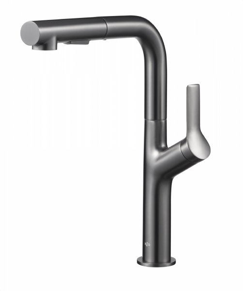 Kfa DUERO DESIGN GUN METAL GREY bateria kuchenna z wyciąganą wylewką 662322061