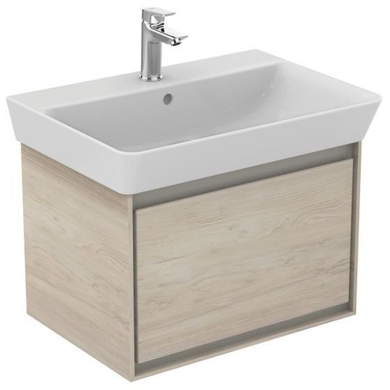 Ideal Standard Connect Air Szafka pod umywalkę Cube 58 cm jasnobrązowe drewno E0847UK