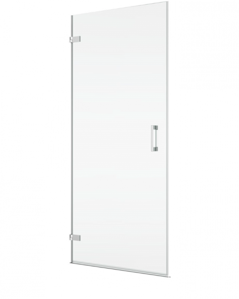 Ronal Sanswiss wejście narożne jednoczęściowe 40-100x0-200 cm, szkło przezroczyste, profile chrom PUE1GSM21007