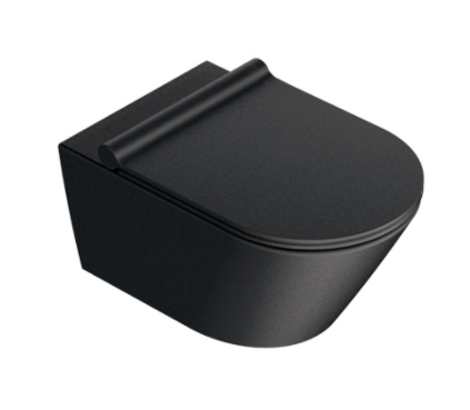 Catalano ZERO 55 miska WC podwieszana NewFlush czarny mat 1VS55NRNS/0111550022