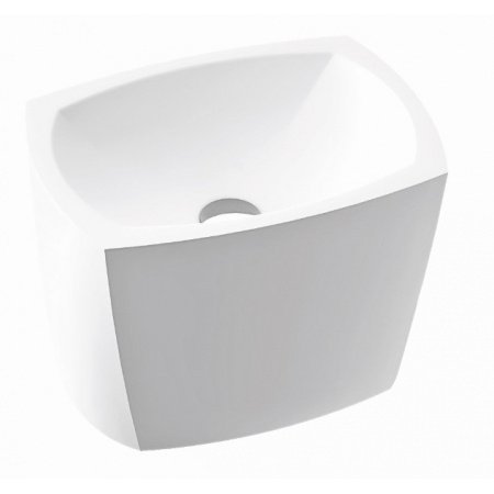 Marmorin Isar I umywalka nablatowa 45x33 cm, biała PU039010457
