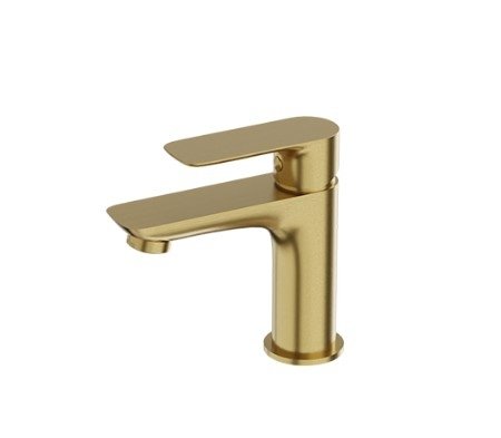 Lavita Bateria umywalkowa Spark Brushed Gold 5900378341154