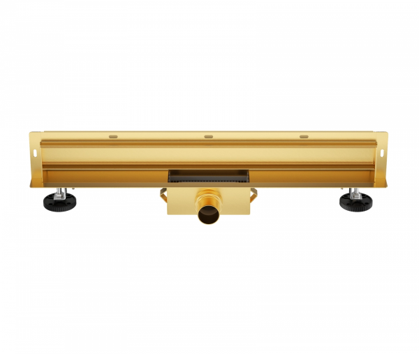 Balneo WDrain NEXT odpływ liniowy ścienny dwustronny 70 cm złoty szczotkowany A0301030102-2 WYSYŁKA