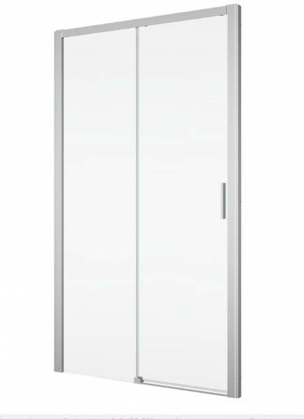 Ronal drzwi jednoczęściowe prawe ze ścianką stałą w linii 160x200 cm, szkło Durlux 200, profile biały TLS2D1600422