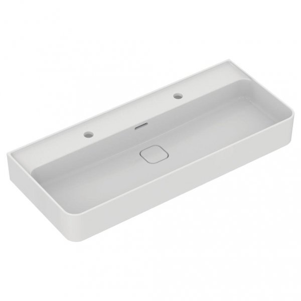 Ideal Standard Strada II Umywalka meblowa lub wisząca 100x43 cm z 2 otworami na baterie biała T372401