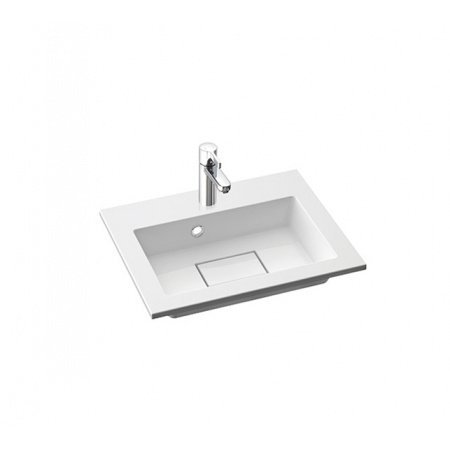 Marmorin Lira 500 umywalka wpuszczana w blat 50x39cm, biała PU054010502