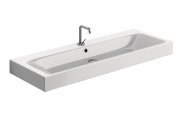 Kerasan 353481 CENTO umywalka 120X45 SOSP/z/o NOCCIOLA
