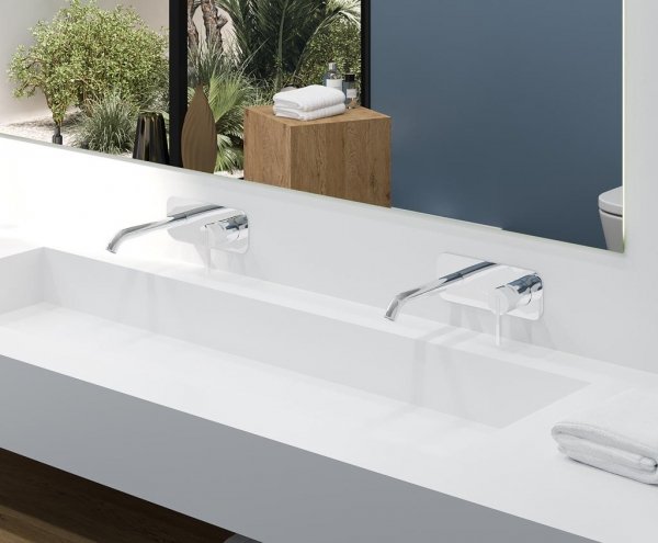 AQG Urban Bateria umywalkowa podtynkowa One z wylewką RD chrom 01URB170CR