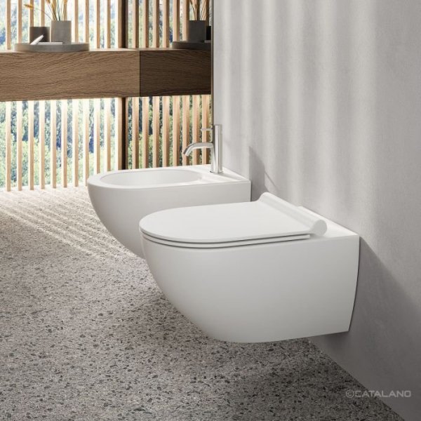 Catalano Sfera bidet podwieszany biały mat 1BSF54BM