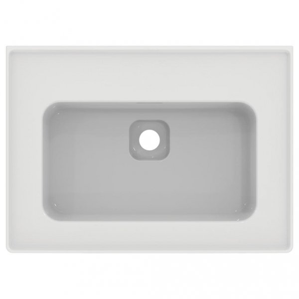 Ideal Standard Strada II Umywalka wisząca lub meblowa 64x46 cm bez otworów na baterię, biała T363301