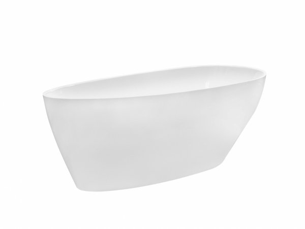 Besco Goya Matt wanna wolnostojąca biały mat 170 + klik-klak chrom WMMB170G