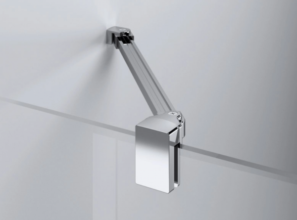 Ronal Sanswiss wejście narożne dwuczęściowe 90x200 cm, szkło Master Carré, profile chrom PUE2PG0901030