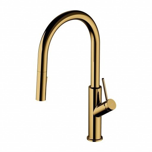 Omnires Bend bateria kuchenna złota BE6455GL  