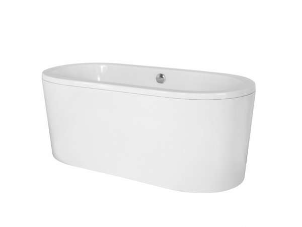 Besco Victoria wanna 185 pod zabudowę + odpływ klik-klak chrom WKV185WZ