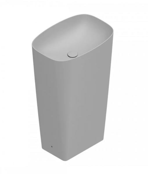 Catalano GREEN LUX 55 umywalka wolnostojąca odpływ podłogowy szary mat 1FRGRLXCS/0428550023