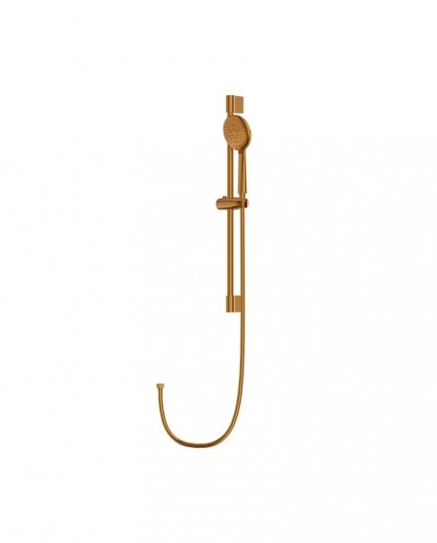 Lavita Zestaw prysznicowy z drążkiem Orion Brushed Copper 5900378357995