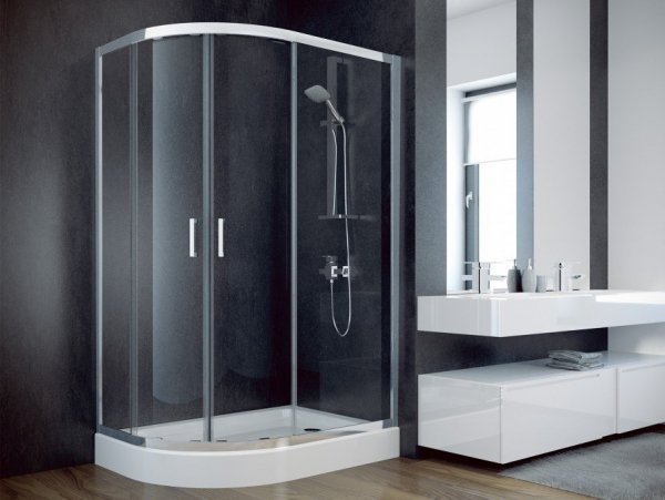 Besco Modern kabina asymetryczna 120 x 90 MA12090G