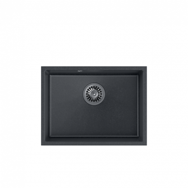 Quadron  ALEC 50 Steingran zlewozmywak czarny podwieszany HQA5340CZK