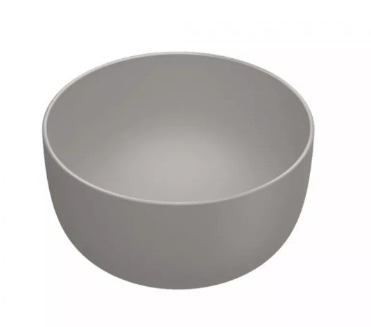 Catalano Sfera umywalka nablatowa okrągła 42 cm tortora mat 0523420032