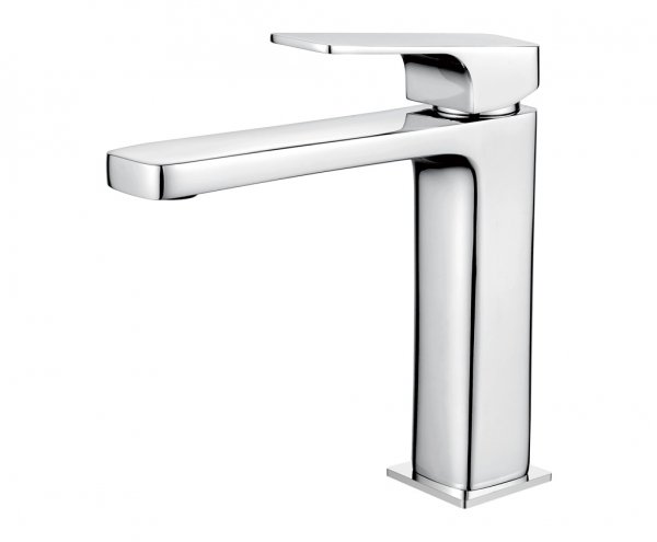AQG Bateria umywalkowa 25 Delta Chrom z aeratorem redukującym przepływ 01DEL108CR