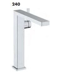 Hansgrohe Tecturis E Jednouchwytowa bateria umywalkowa 240 Fine CoolStart EcoSmart+ bez kompletu odpływowego Brąz Szczotkowany 73070140