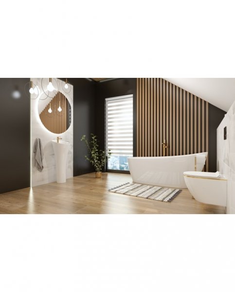 Lavita Umywalka stojąca Soft 425x425x950mm 5900378308089