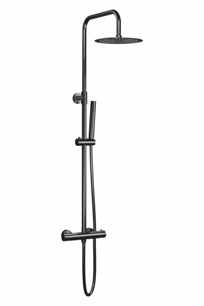 AQG Urban Flow Gun Metal zestaw prysznicowy termostat 20UFR25NID12
